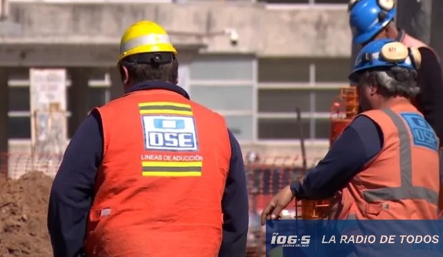 OSE (San Carlos): corte en el suministro de agua potable por mejoras en la red para este jueves 21 de mayo.
