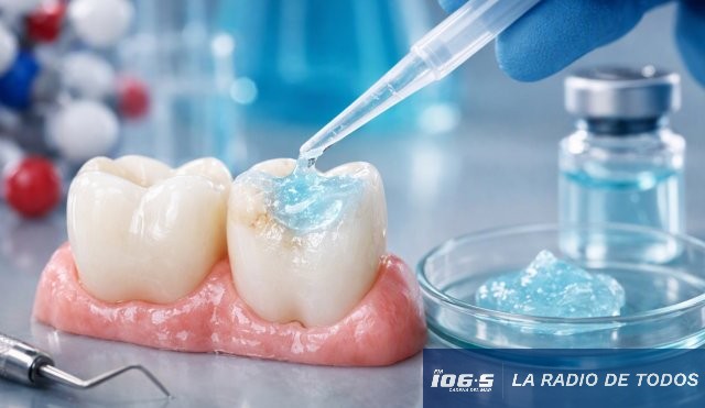 Esmalte dental: científicos desarrollan un gel que promete regenerar la estructura del diente.