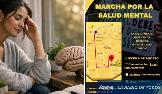 Salud mental (Maldonado): estudiantes convocan a una marcha el próximo jueves 6 de agosto.