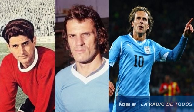 Corazo-Forlán (Selección Uruguaya): abuelo, padre e hijo escriben historia única Celeste.