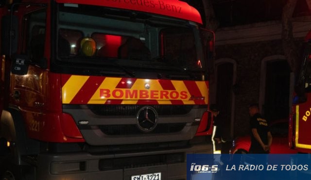 Incendio (Maldonado): dos personas fallecieron en una vivienda.