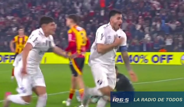 Torneo Intermedio: el tricolor derrotó a Progreso y volvió al triunfo con un doblete de Maximiliano Gómez.