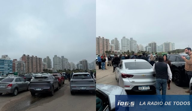 Transporte (Maldonado): choferes de aplicaciones realizan una caravana hacia la Intendencia en reclamo de controles.