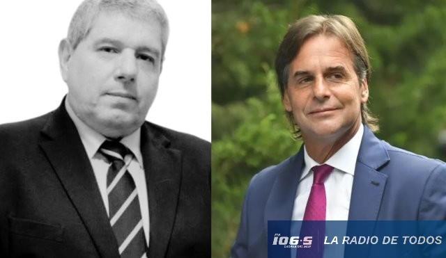 Maldonado: Luis Lacalle Pou llega tras el fallecimiento de José Hualde.