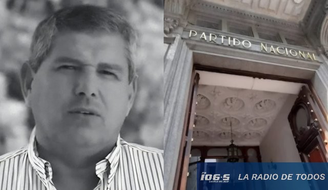 José Hualde (Partido Nacional): la colectividad despidió a su histórico referente de Maldonado.