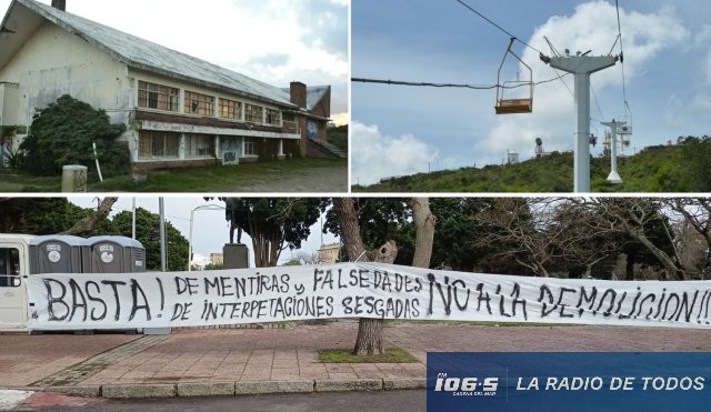 Aerosillas y parador de Playa Hermosa: conflicto en Piriápolis pasa a la órbita de la Intendencia Departamental.