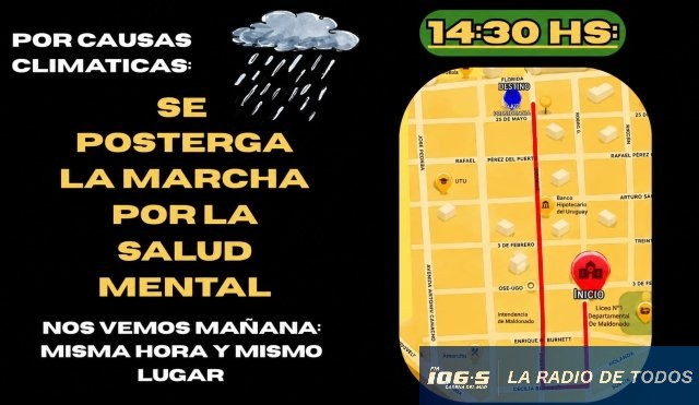 marcha suspendida