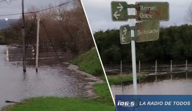 Temporal (Zona Oeste): desborde del arroyo Pan de Azúcar afectó los pasos de Gerona y Perlas mientras se normaliza la situación.