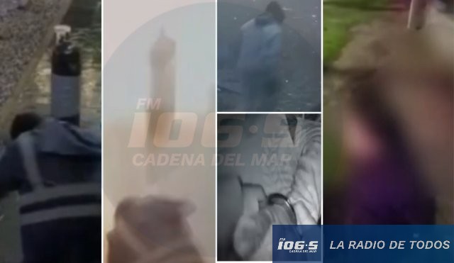 Explosión de cajero (Parque Miramar): así fueron detenidos los delincuentes.