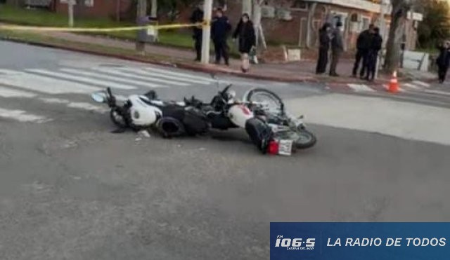 Choque motos Piriápolis 