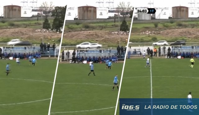 Pelota Montevideo fútbol 