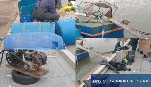 Rescate lancha