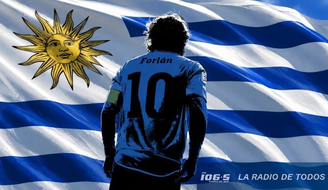 Diego Forlán (DT): hoy lunes brindará primera conferencia al frente de la Selección Uruguaya.