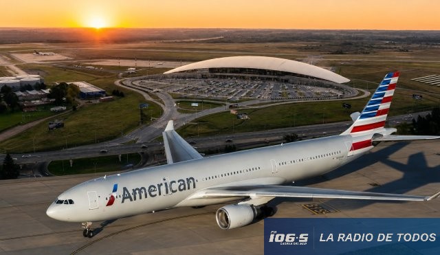 American Airlines (Uruguay): volverán vuelos directos entre Montevideo y Miami con frecuencia diaria.
