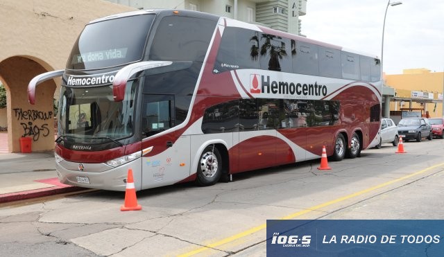 Pan de Azúcar (HEMOBUS): mañana realizan jornada de donación de sangre.