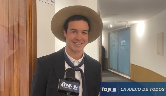Agustín Miraballes (Maldonado): “Me siento muy orgulloso de representar a nuestro país”.