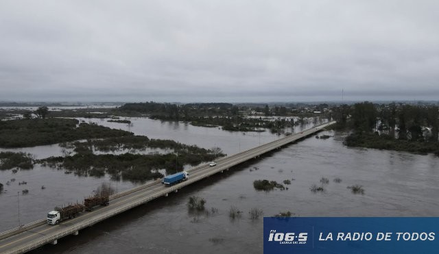 Inundaciones (Treinta y Tres): 684 personas desplazadas de sus hogares.