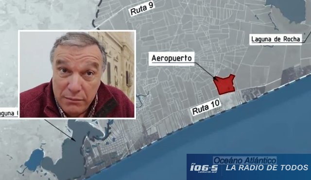 Alejo Umpiérrez (Intendente de Rocha) sobre el aeropuerto: 