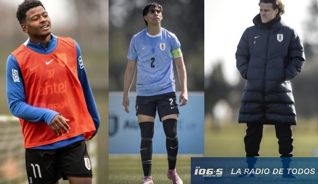 Debut Sub 20 (Forlán): hijo del “Loco” Abreu y otras figuras entre los citados.