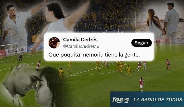 Camila Cedrés (Peñarol): esposa de Matías Arezo respondió críticas.