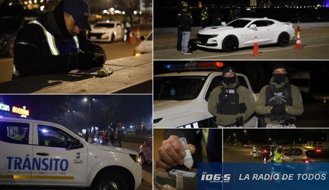 Noche de la Nostalgia (operativo): 3 siniestros viales, 10 espirometrías positivas, 51 vehículos retenidos y 150 multas en 1.800 rodados inspeccionados.