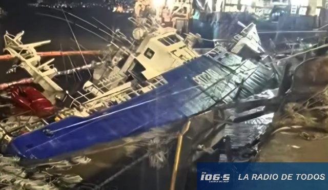 Buque Ruso (Montevideo): semihundimiento activa operativo antiderrame.