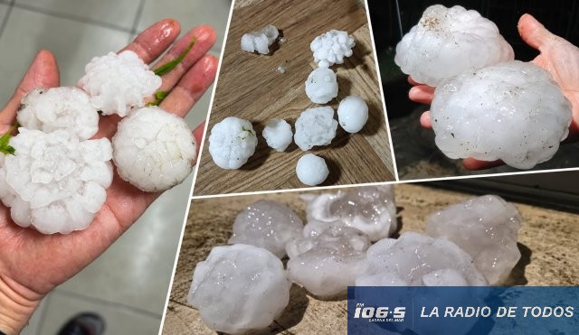Granizada en Vichadero (Rivera): más de 30 casas sufrieron destrozos y activaron el CECOED.