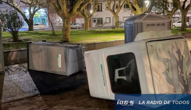 Alejandro de León (Propietario Aquamark): Denunció destrozos y vandalismo en baños químicos de la Plaza Artigas de San Carlos.