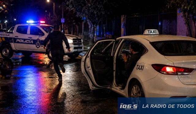 Taxi Rapiña noche 