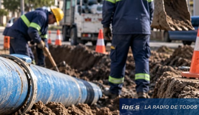 Suministro de Agua Potable (OSE): interrupciones en San Carlos.