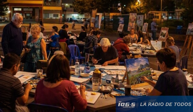 Artes plásticas (Pan de Azúcar): talleres de dibujo y pintura fortalecen la identidad y el tejido social.