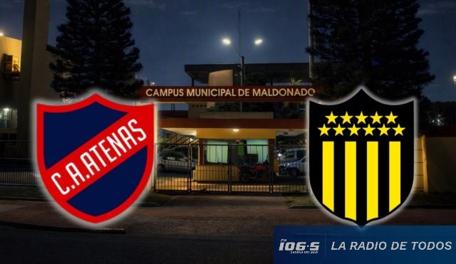Copa AUF Uruguay (Maldonado): Precios populares para el cruce de esta noche entre Atenas y Peñarol.